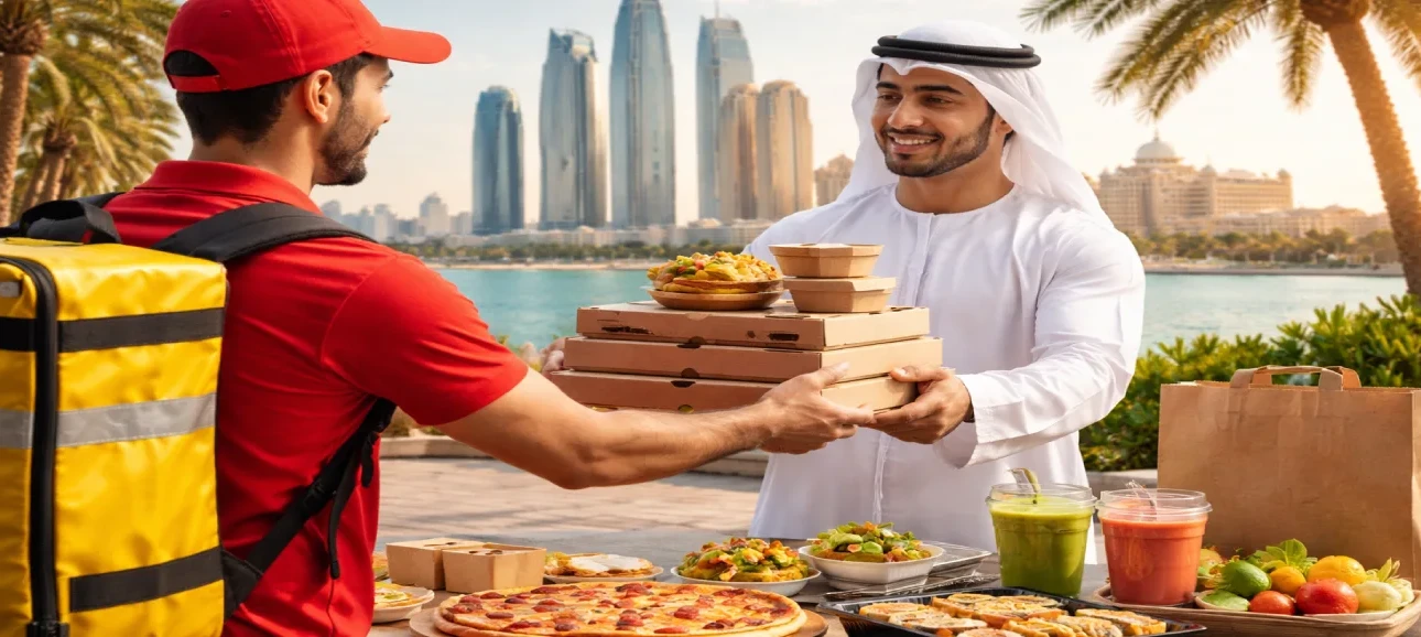 Ordering Food Online in Abu Dhabi