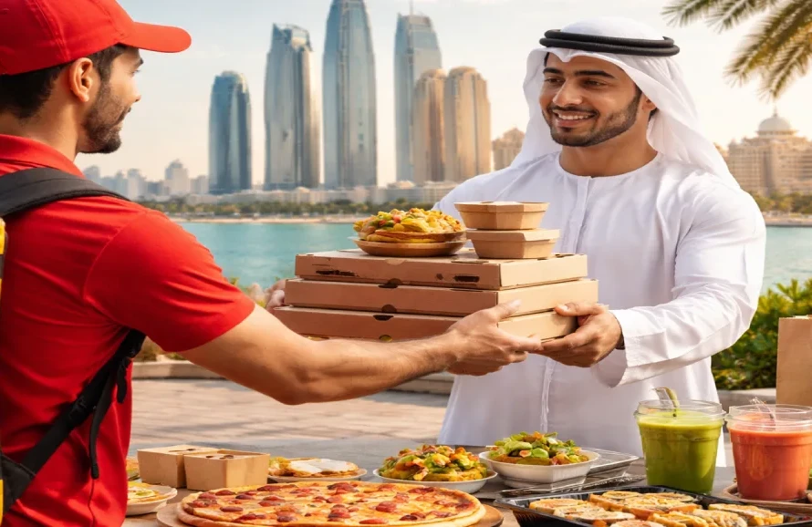 Ordering Food Online in Abu Dhabi